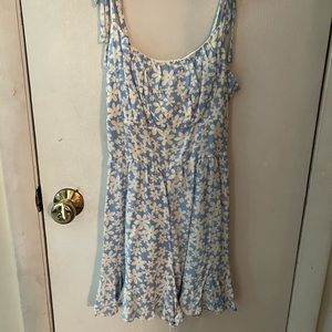 Juniors' Lily Rose Ruffled Flounce Romper